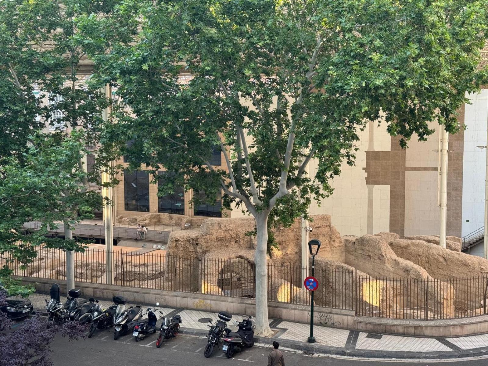 Teatro Romano Saragoça Exterior foto