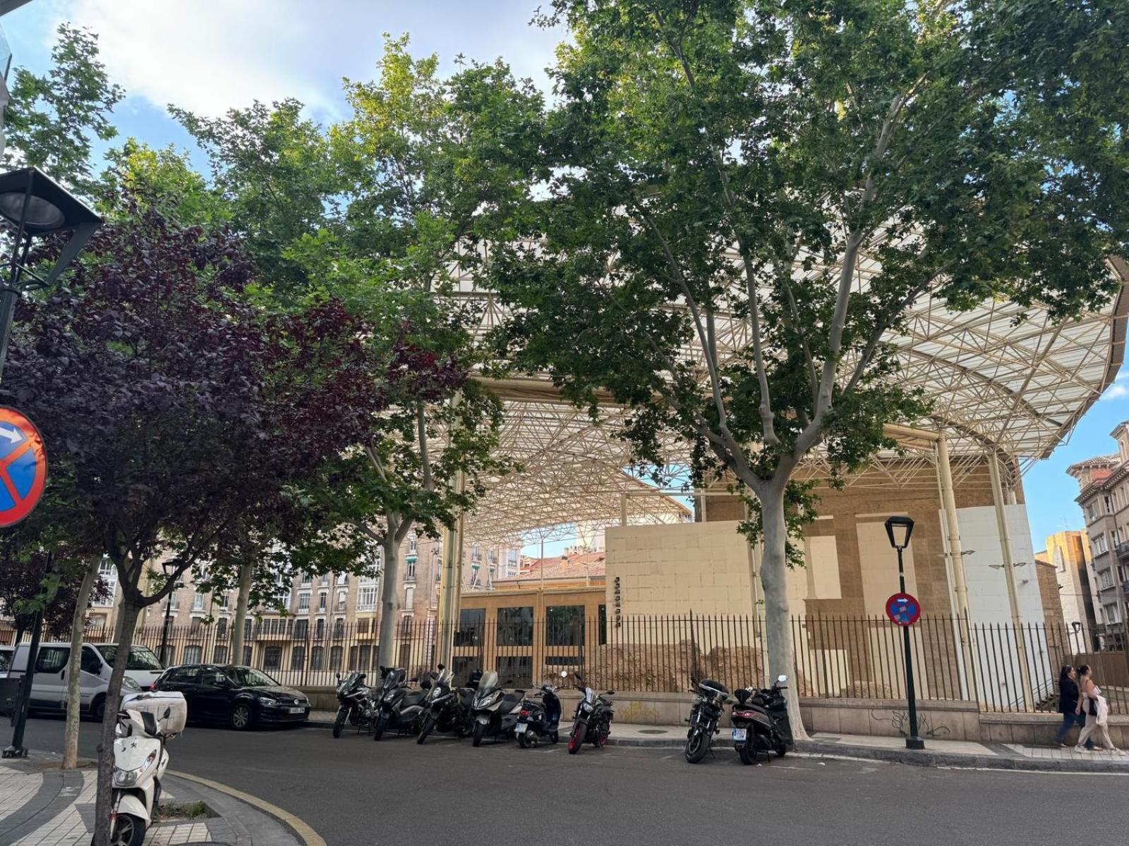 Teatro Romano Saragoça Exterior foto